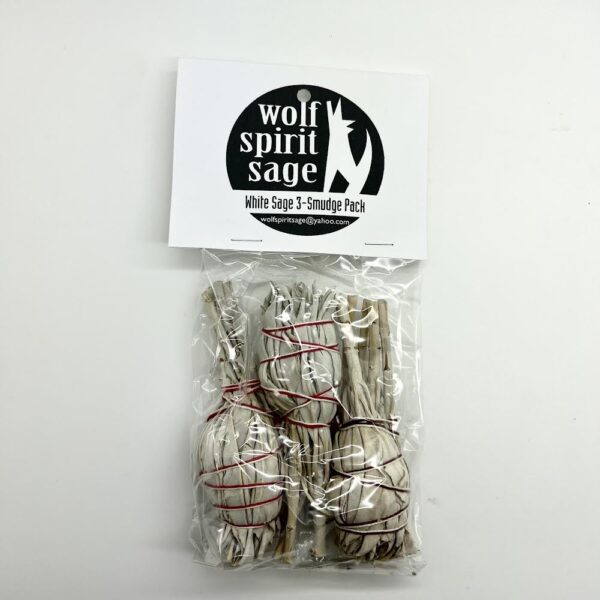 wolf spirit sage 3-smudge pack