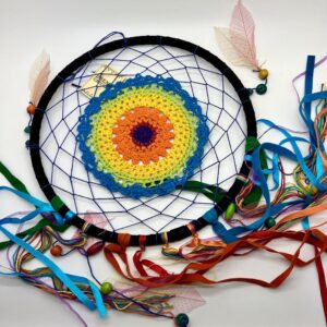 rainbow dreamcatcher