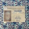 Blue Tye Dye Mandala Tapestry 88" x 106"