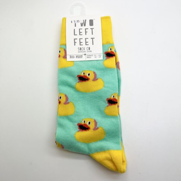 Two Left Feet Sock Co. Sitting Duck Socks