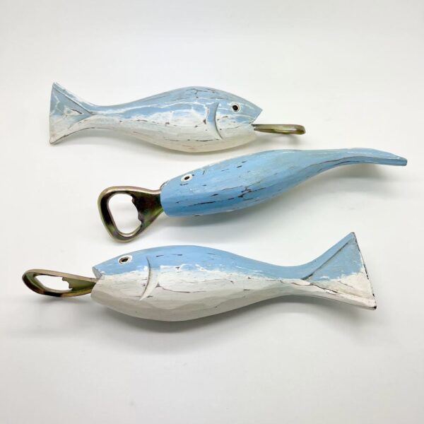 Wooden Fish Bottle Opener