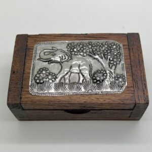 Wooden Elephant Box
