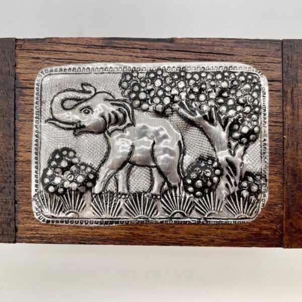 Wooden Elephant Box