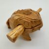 Musical Wooden Croaking Frogs