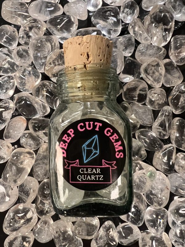 Quartz Crystal Gem Jars