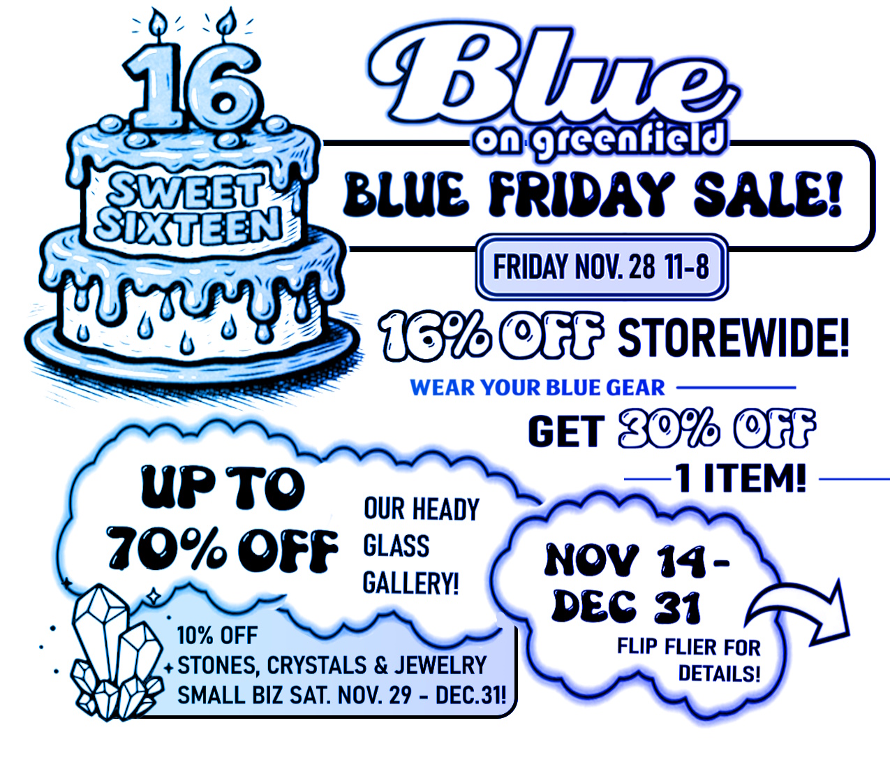 color front for socials